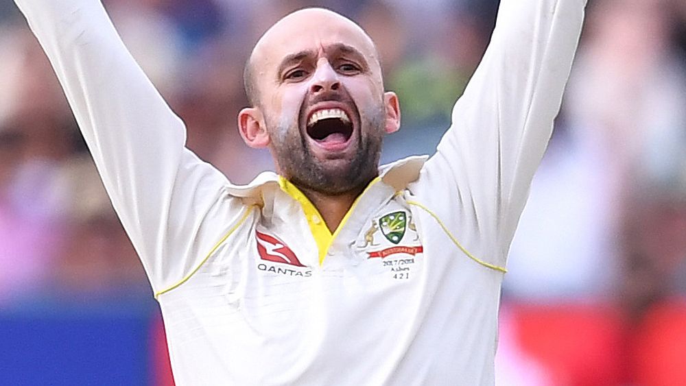 Barmy Army sledge Nathan Lyon during third Ashes Test