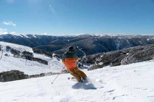 An avalanche warning is in place for the Victoria Alps. Picture: Falls Creek