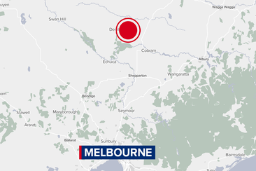 A﻿ man has died after a truck rolled over in NSW&#x27;s Riverina region near Deniliquin.