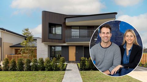 Charity home in Clyde North, Victoria, styled by The Block's Dan Reilly, sells at auction for just over $1 million.
