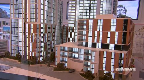 Urban development is expanding at such a rate in Westmead, the economy there will be moving at a rate faster than anywhere in the country. Picture: 9NEWS