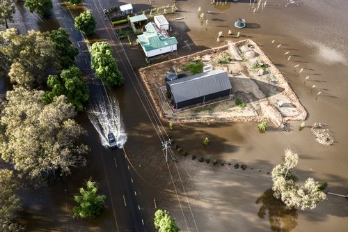 Emergency warnings are in place for parts of Forbes in NSW central west.