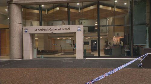 A woman's body has been found at St Andrews Cathedral School in Sydney's CBD.