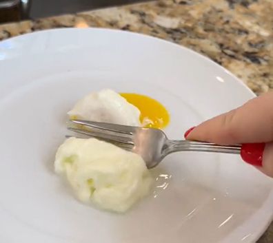 Poached egg hack