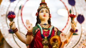 Hindu goddess Lakshmi 
