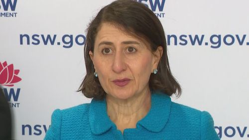 NSW Premier Gladys Berejiklian.