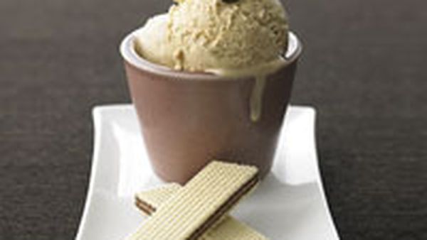 Italian coffee ice-cream