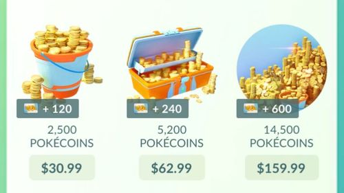 I giocatori di Pokémon GO possono scambiare denaro reale con valuta di gioco per acquistare oggetti e accedere a funzionalità extra.