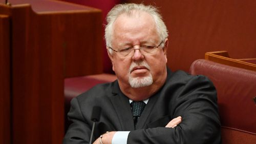 Barry O'Sullivan's remarks to Senator Hanson-Young sparked an angry response from the Greens.