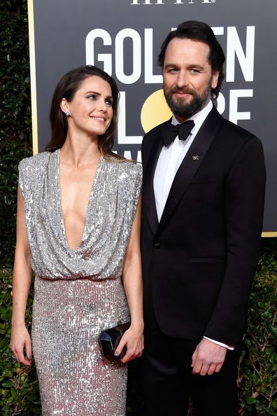 Keri Russell and Matthew Rhys at the 76th Annual Golden Globe Awards, 2019