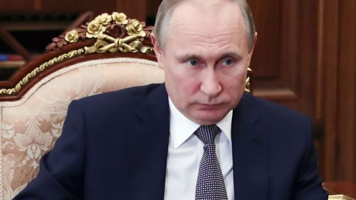 Russian President Vladimir Putin called the missile strike an "act of aggression" (AAP)