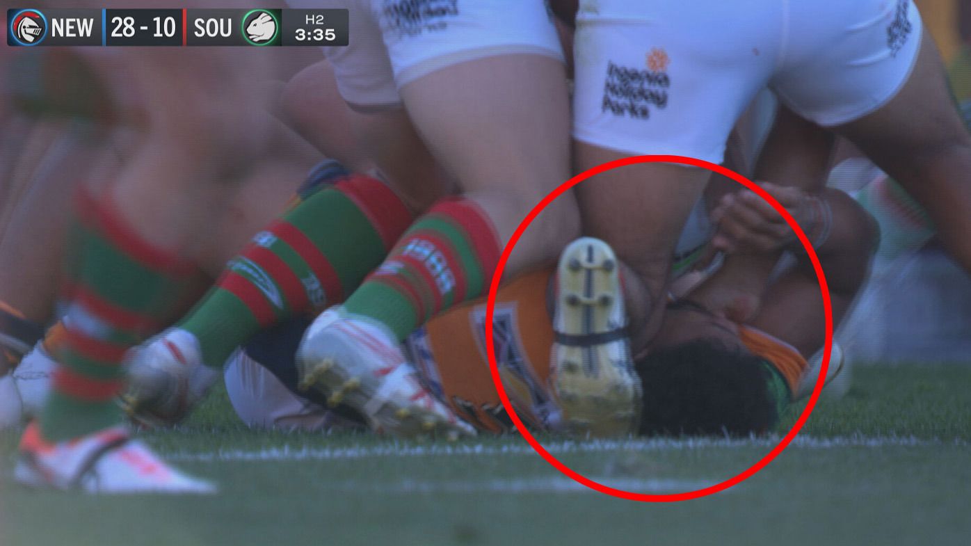 Latrell Mitchell set to accept one-match ban for 'silly' shot as South Sydney finals bid rocked