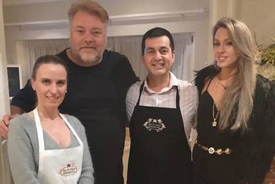 The Sydney mobile high tea catering company shared a Facebook picture with the caption: 'Yes! We were there! Yesterday we had the pleasure of catering for Kyle Sandilands' Birthday!' High Tea Delights wrote. 'Kyle, Imogen and their friends are some of the most gracious & beautiful people we have met. An unforgettable day <3 :).'<br/><br/>Imogen Instagrammed: 'Thankyou @highteadelights for the most amazing day.'<br/><br/>A happy birthday indeed!<br/><br/>Image: Facebook/High Tea Delights