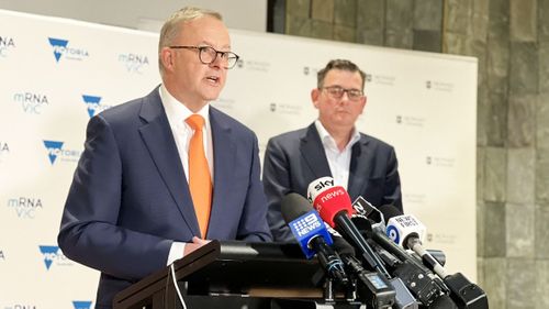 Anthony Albanese addresses the media about claims Scott Morrison held secret additional portfolios during his time as prime minister.