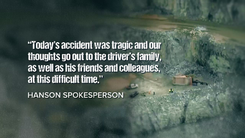 Hanson Construction released a statement regarding the tragedy.