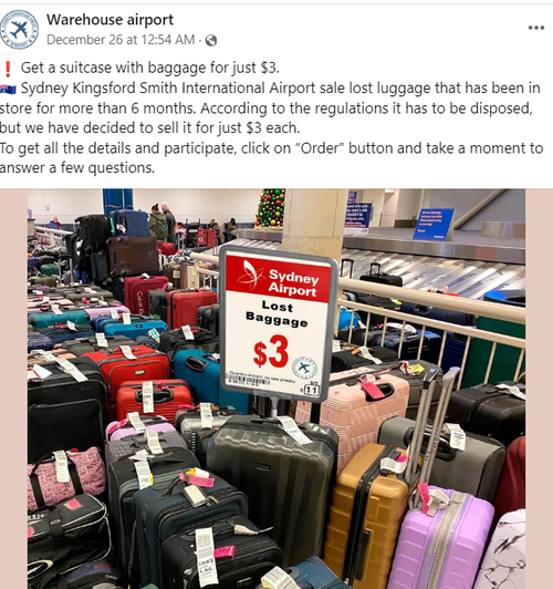 Sydney Airport scam 