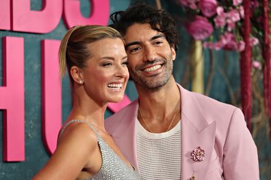 Justin Baldoni and his wife Emily