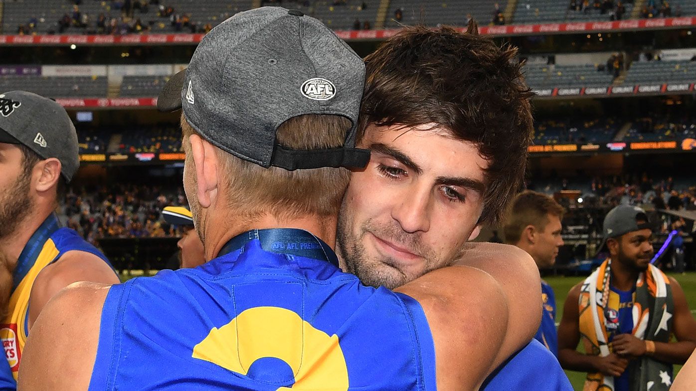 AFL: Banned Eagle Andrew Gaff distraught after grand final