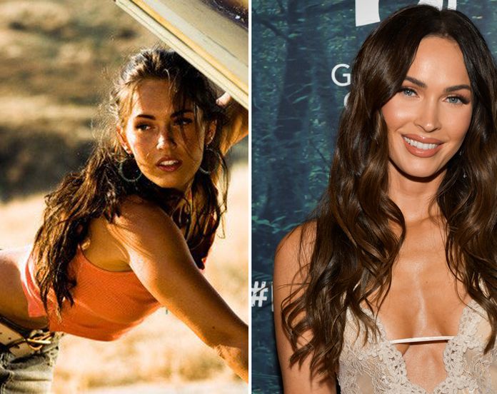 megan fox 2007 vs 2022