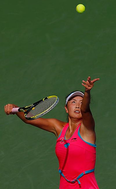 The world no.39 was playing her first major semi-final.