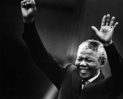 Nelson Mandela's release and end of apartheid 