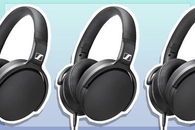 9PR: Sennheiser Over Ear Headphones HD 400S, Black