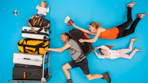 Tickets please! Most Aussie parents believe holidaying on home soil is better for kids - but it won't stop them going overseas as a family. Image: Getty