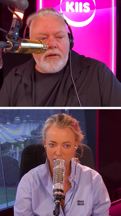 Kyle Sandilands and Jackie 'O' Henderson of the Kyle and Jackie O radio show