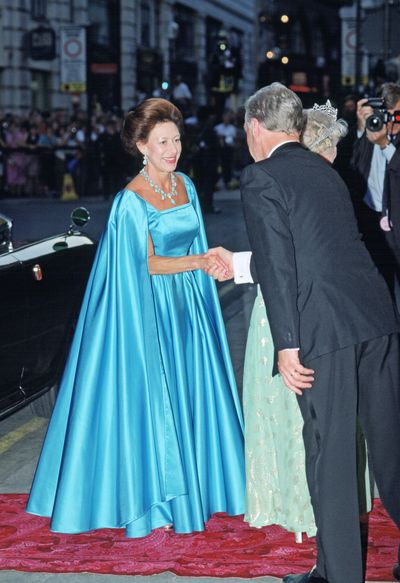 Princess Margaret at the London Palladium For The Queen Mother's 90th Birthday, July 1990