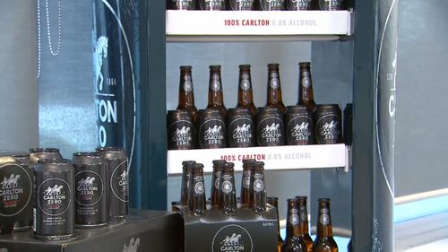 Carlton and United Breweries have introduced a non-alcohol beer.