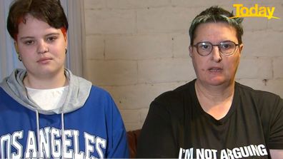 Janelle Bruce + Mackenzie Bruce facing homelessness after their rental was sold.