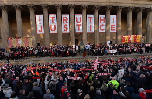 Liverpool fans have fought hard to earn justice for the 96 people killed in the disaster. Picture: AAP