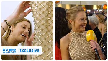 Behind the scenes of Ally Langdon’s Logies look