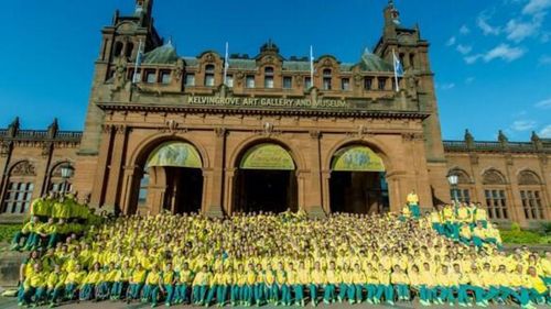 Tribute to MH17 victims in Glasgow Games opening ceremony