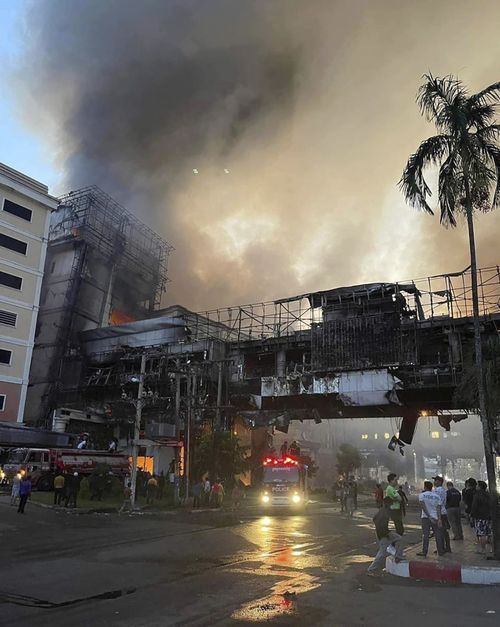 Cambodian hotel casino catches fire, death toll rises to 19