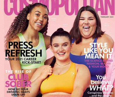 Cosmo body positive cover criticised