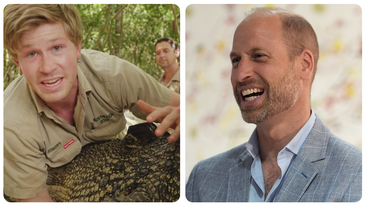 Robert Irwin names crocodile after Prince William