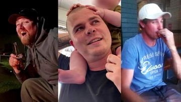 Nathan Bernhard allegedly drunkenly killed his mates  Stephen Lippis and Bobby Kesell after they laid on the street to stop him driving home in North Nowra.