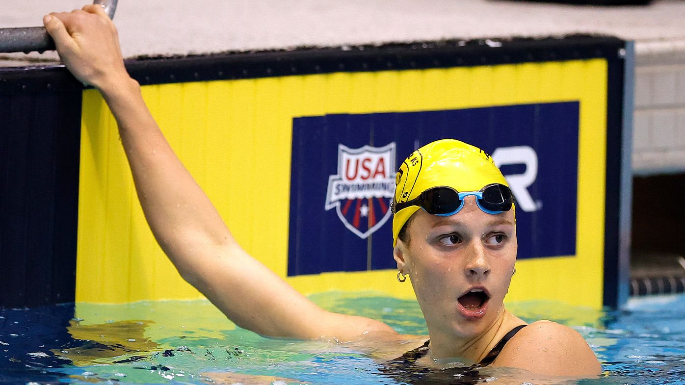 Shock as teen prodigy Summer McIntosh ends Katie Ledecky's 13-year reign in 800m freestyle