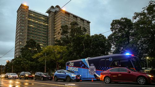 Outbreaks in public housing in Melbourne have seen strict lockdowns of whole towers.