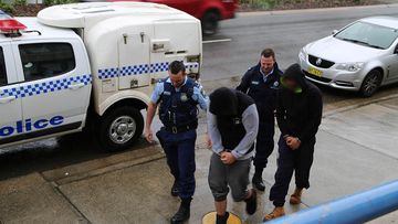 Nine people have been arrested after a police strike force launched an operation this week searching seven homes in NSW and the ACT. (NSW Police)