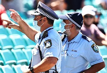 Who were the six spectators ejected from the SCG last Sunday accused of abusing?