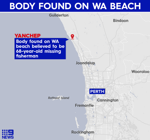 A man fell overboard from his tinnie off the coast of WA.