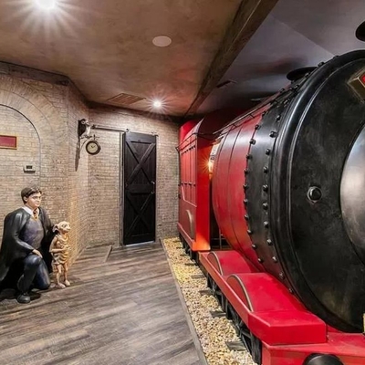 This Florida home has a shrine to Harry Potter in its basement