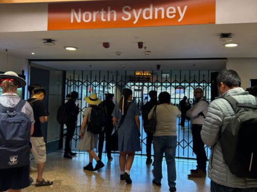 North Sydney station has been closed amid major delays on Sydney trains.