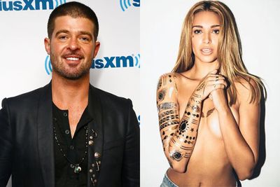 After failing to win back estranged wife Paula Patton with a confessional apology album, Robin Thicke, 37, reportedly turned to model April Love Geary, 19, to help heal his broken heart.