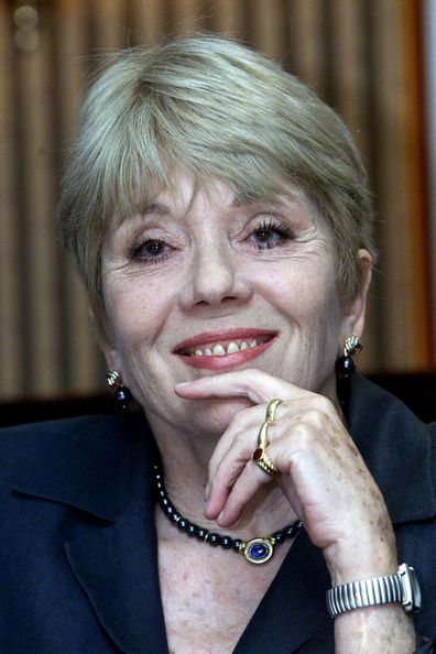 Dame Diana Rigg at the press conference for The Hollow Crown which will tour Australia and New Zealand. (Photo: April 2002)
