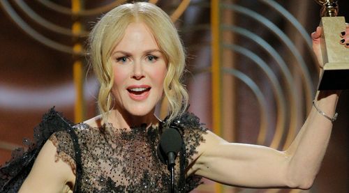 Nicole Kidman has honoured her mother Janelle in her Golden Globes speech. (AAP)