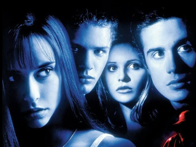 The official poster for the 1997 film I Know What You Did Last Summer.