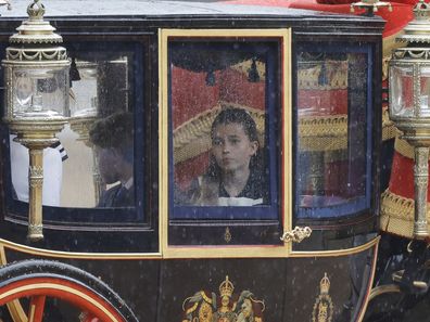 Princess Charlotte of Wales during Trooping the Colour at Horse Guards Parade on June 15, 2024 in London, England. 